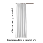 Tenda oscurante tessuto pesante media - immagine 2